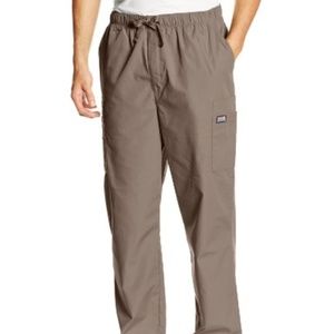 CLEARANCE NWT Men's Cargo Scrub Pant Taupe Tall